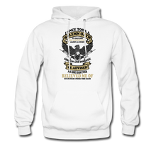 Load image into Gallery viewer, I Took A Solemn Oath To Defend The Constitution Hoodie - white
