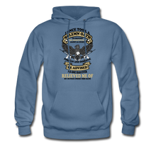 Load image into Gallery viewer, I Took A Solemn Oath To Defend The Constitution Hoodie - denim blue
