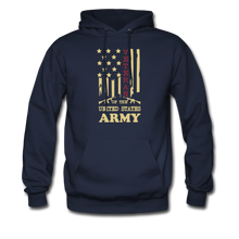 Load image into Gallery viewer, Veteran of the United States Army Hoodie - navy
