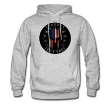 Load image into Gallery viewer, Freedom Isn&#39;t Free Hoodie - heather gray
