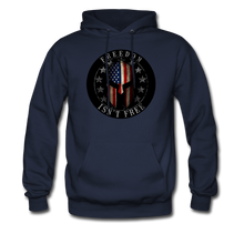Load image into Gallery viewer, Freedom Isn&#39;t Free Hoodie - navy
