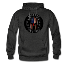 Load image into Gallery viewer, Freedom Isn&#39;t Free Hoodie - charcoal grey
