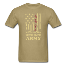 Load image into Gallery viewer, Veteran of the United States Army T-Shirt - khaki
