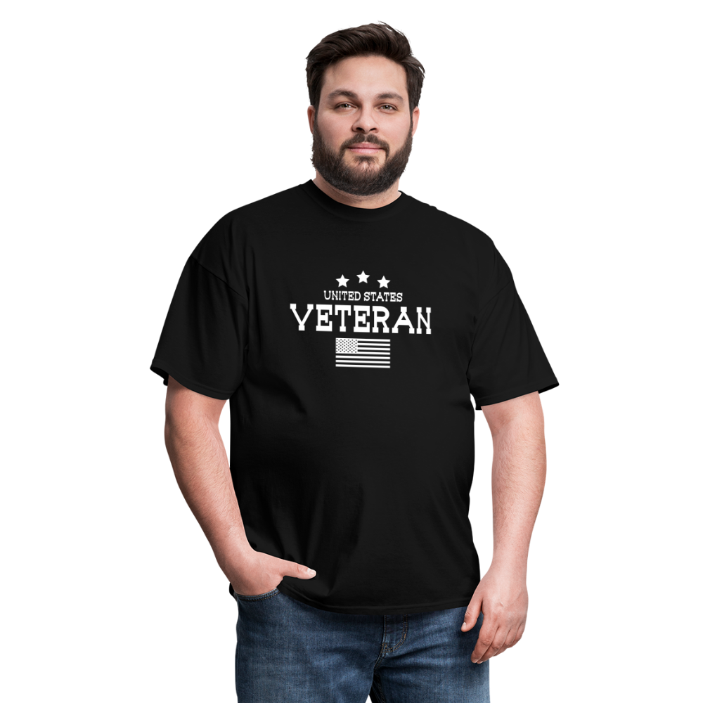 United States Veteran T-Shirt - black