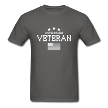 Load image into Gallery viewer, United States Veteran T-Shirt - charcoal
