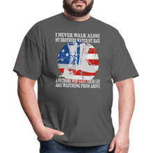 Load image into Gallery viewer, My Brothers Watch My Back T-Shirt - charcoal
