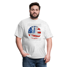 Load image into Gallery viewer, My Brothers Watch My Back T-Shirt - light heather gray
