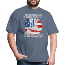 Load image into Gallery viewer, My Brothers Watch My Back T-Shirt - denim
