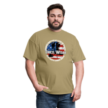 Load image into Gallery viewer, Heroes Don&#39;t Wear Capes T-Shirt - khaki
