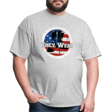 Load image into Gallery viewer, Heroes Don&#39;t Wear Capes T-Shirt - heather gray
