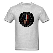 Load image into Gallery viewer, Freedom Isn&#39;t Free T-Shirt - heather gray
