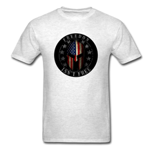 Load image into Gallery viewer, Freedom Isn&#39;t Free T-Shirt - light heather gray
