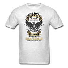 Load image into Gallery viewer, I Took A Solemn Oath To Defend The Constitution T-Shirt - light heather gray
