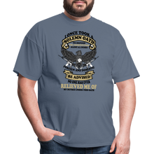 Load image into Gallery viewer, I Took A Solemn Oath To Defend The Constitution T-Shirt - denim
