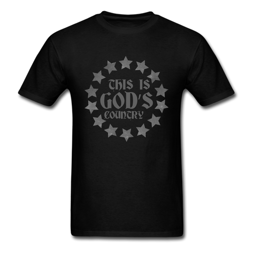 This Is God's Country T-Shirt - black