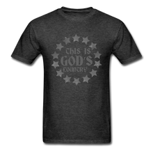 Load image into Gallery viewer, This Is God&#39;s Country T-Shirt - heather black
