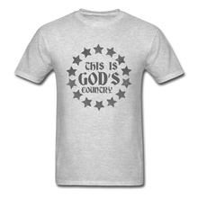 Load image into Gallery viewer, This Is God&#39;s Country T-Shirt - heather gray
