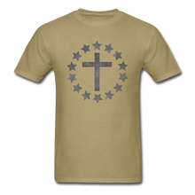 Load image into Gallery viewer, Cross T-Shirt - khaki
