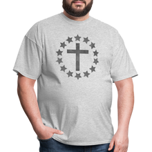 Load image into Gallery viewer, Cross T-Shirt - heather gray

