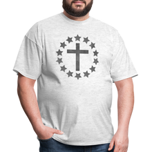 Load image into Gallery viewer, Cross T-Shirt - light heather gray
