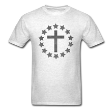 Load image into Gallery viewer, Cross T-Shirt - light heather gray
