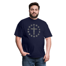 Load image into Gallery viewer, Cross T-Shirt - navy
