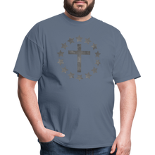 Load image into Gallery viewer, Cross T-Shirt - denim
