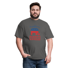 Load image into Gallery viewer, Republican Because Not Everyone Can Be On Welfare T-Shirt - charcoal
