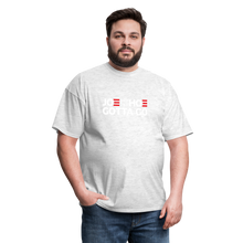 Load image into Gallery viewer, Joe And The Hoe T-Shirt - light heather gray

