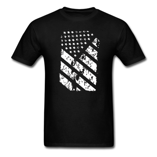 Graffiti Flag T-Shirt - black
