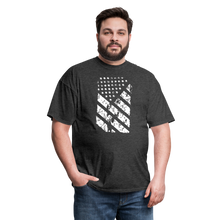 Load image into Gallery viewer, Graffiti Flag T-Shirt - heather black
