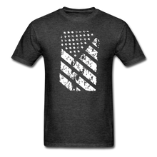 Load image into Gallery viewer, Graffiti Flag T-Shirt - heather black
