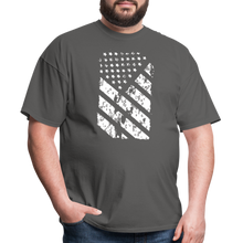 Load image into Gallery viewer, Graffiti Flag T-Shirt - charcoal
