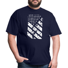 Load image into Gallery viewer, Graffiti Flag T-Shirt - navy
