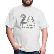 Load image into Gallery viewer, I Will Defend My Rights T-Shirt - white
