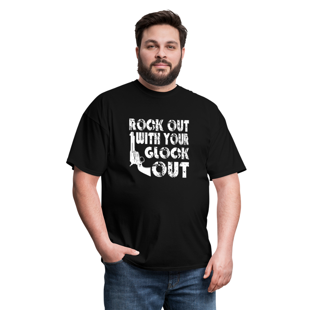 Rock Out With Your Glock Out T-Shirt - black