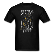 Load image into Gallery viewer, Don&#39;t Tread On Me T-Shirt - black
