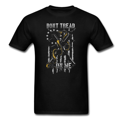 Don't Tread On Me T-Shirt - black