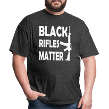 Load image into Gallery viewer, Black Rifles Matter T-Shirt - heather black
