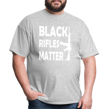 Load image into Gallery viewer, Black Rifles Matter T-Shirt - heather gray
