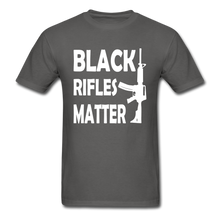 Load image into Gallery viewer, Black Rifles Matter T-Shirt - charcoal
