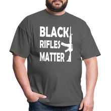 Load image into Gallery viewer, Black Rifles Matter T-Shirt - charcoal
