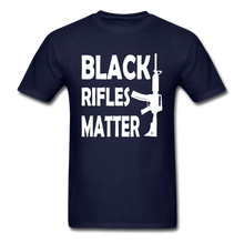Load image into Gallery viewer, Black Rifles Matter T-Shirt - navy
