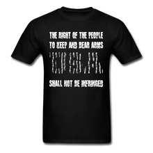 Load image into Gallery viewer, The Right Of The People Shall Not Be Infringed T-Shirt - black
