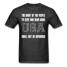 Load image into Gallery viewer, The Right Of The People Shall Not Be Infringed T-Shirt - heather black
