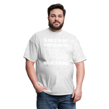Load image into Gallery viewer, The Right Of The People Shall Not Be Infringed T-Shirt - light heather gray
