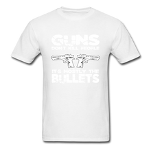 Load image into Gallery viewer, Guns Don&#39;t Kill People T-Shirt - white
