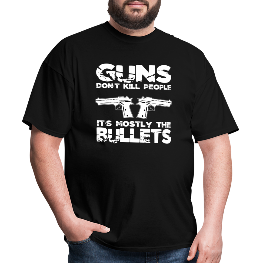 Guns Don't Kill People T-Shirt - black