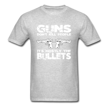Load image into Gallery viewer, Guns Don&#39;t Kill People T-Shirt - heather gray
