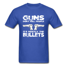 Load image into Gallery viewer, Guns Don&#39;t Kill People T-Shirt - royal blue
